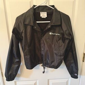Champion Cropped Black Jacket